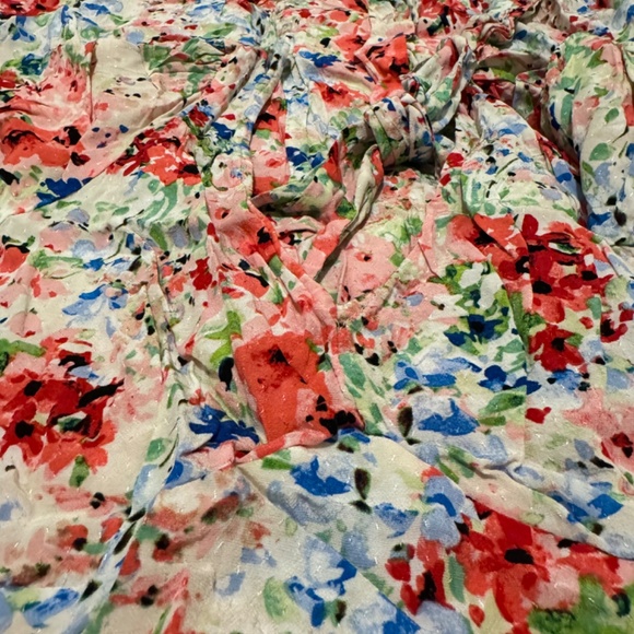 Floral Printed Midi Dress - Picture 12 of 13